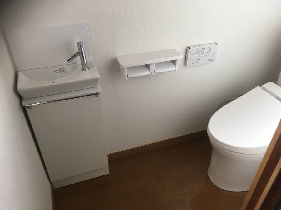 トイレリフォーム後